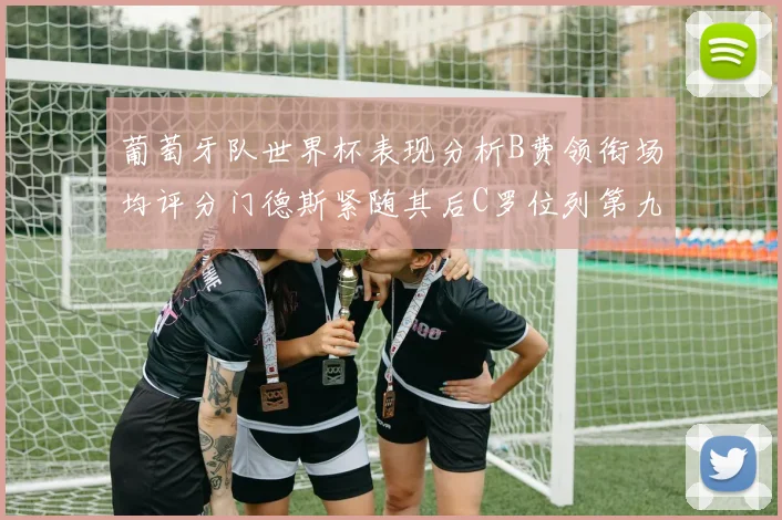 葡萄牙队世界杯表现分析B费领衔场均评分门德斯紧随其后C罗位列第九